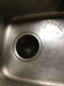 台所　排水つまり　高圧洗浄